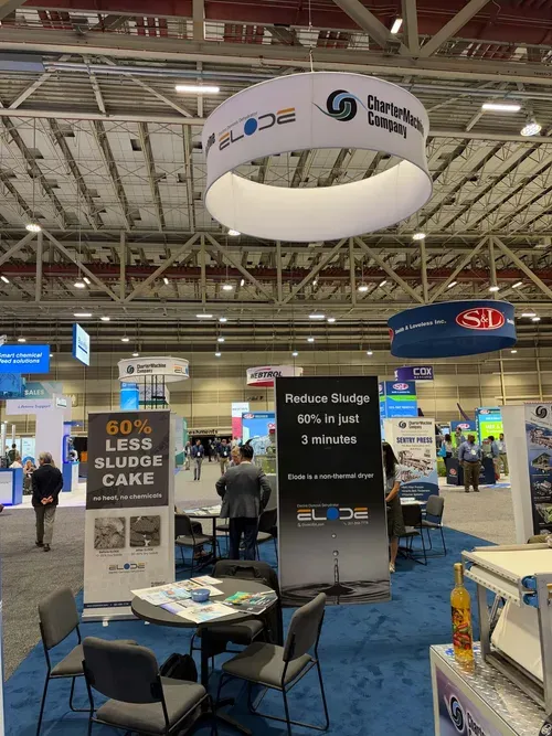 ELODE USA booth at WEFTEC 2026